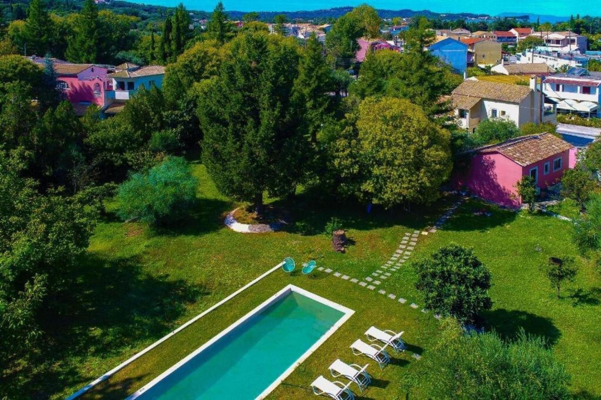 Villa Secret Garden House - Private Garden With Pool Acharavi  Esterno foto
