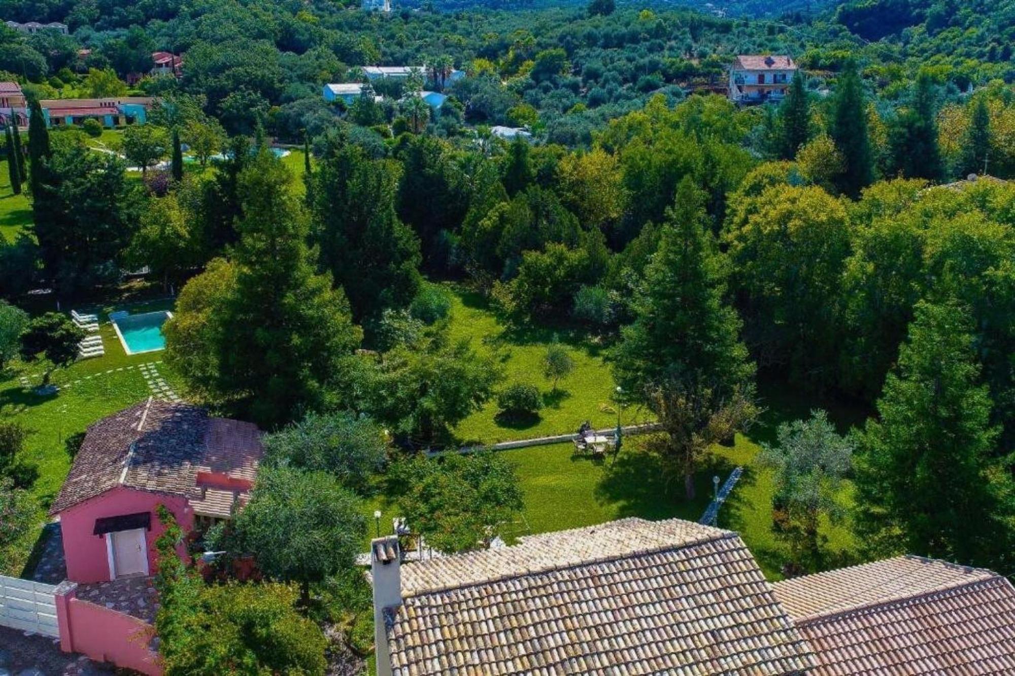 Villa Secret Garden House - Private Garden With Pool Acharavi  Esterno foto